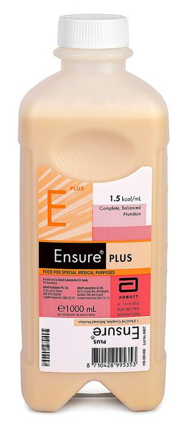 Ensure Plus Hn Unflavoured 1000ml Ready To Hang