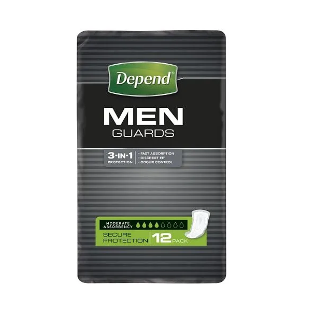 Depend Guards For Men 308x152mm 285ml (19068)