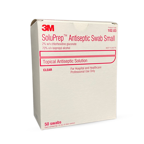 3M Soluprep Iv Swab,Box of 50 (102.03)