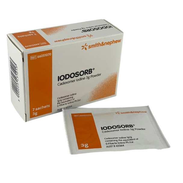 Smith & Nephew Iodosorb Cadexomer Iodine Powder 3g Sachet (66051070)
