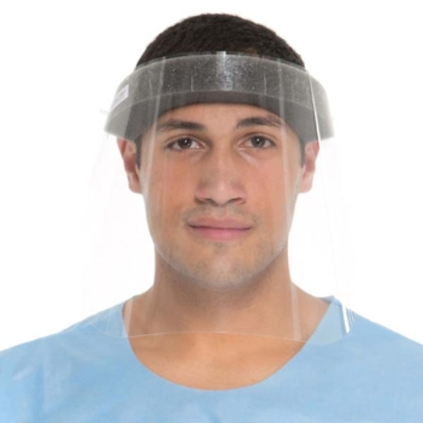 GUARDALL Face Shield Three-Quarter Length Visor Only - Each