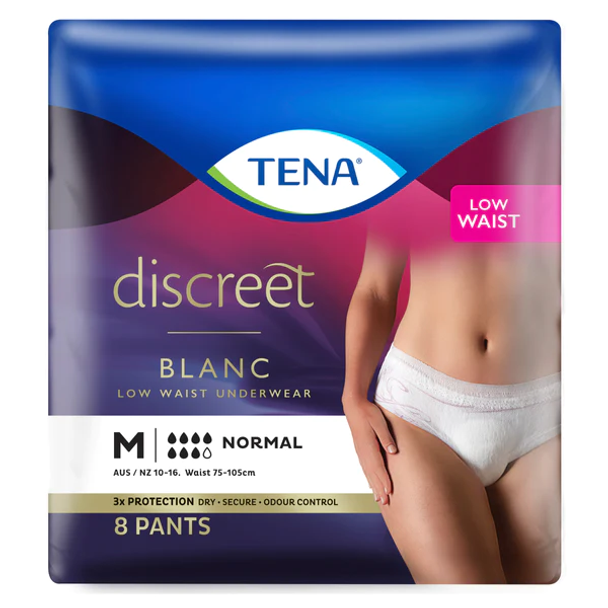 Tena Pants Women Discreet Blanc - Medium - Large 