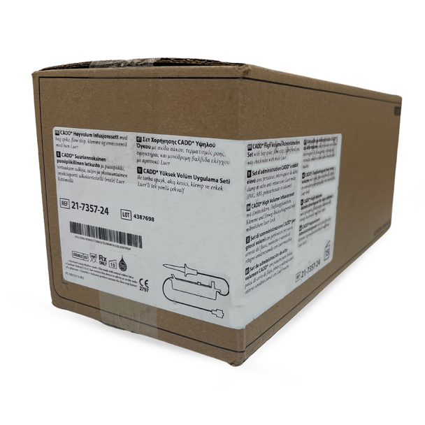IV Pump Set CADD® High Volume Pump Without Ports 500 mL, 15pcs/Box (SME_21-7357-24)
