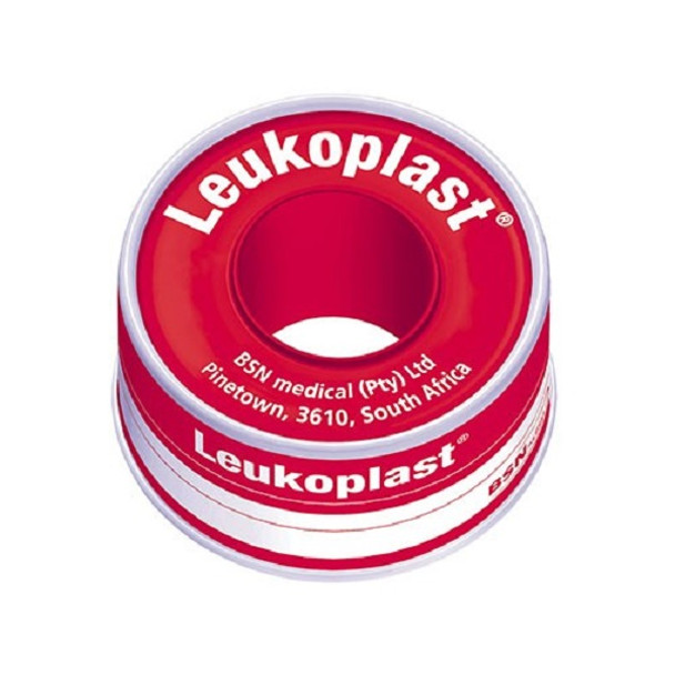 BSN Leukoplast Standard Tape 5cmx5mtr (Rigid Red Spool) Red - 01524-00