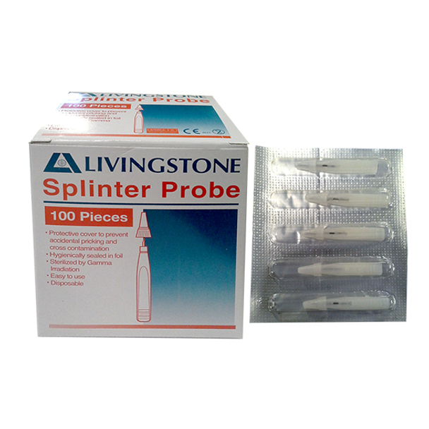 Disposable Splinter Probe Single Use Packing 5 Single Probes per