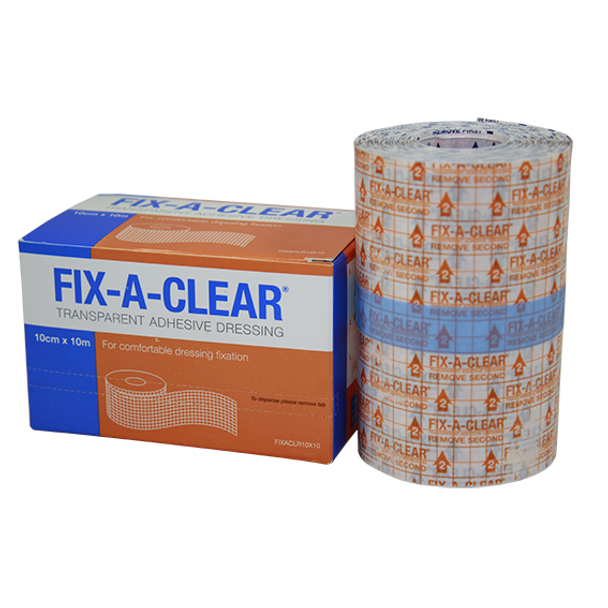 Fix A Clear Transparent Adhesive Waterproof Tape Dressing Low Allergy