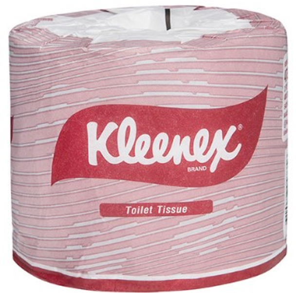 Kleenex Deluxe Toilet Tissue Roll 2 Ply 11x10 cm White