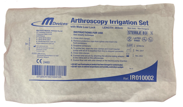 Multigate Arthroscopy Irrigation Set with MLL Each