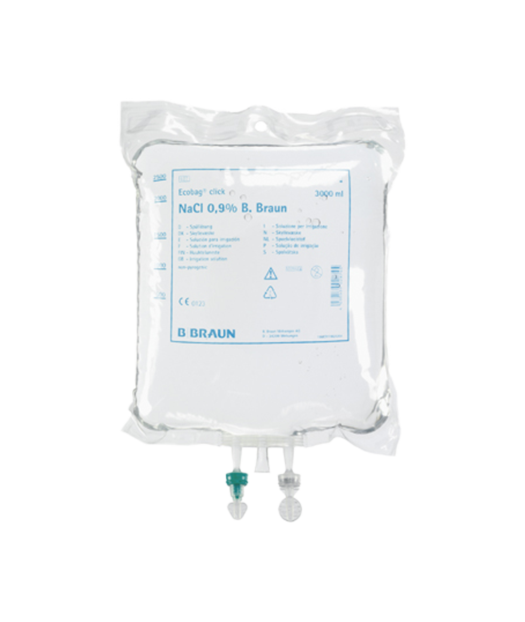Ecobag Sodium Chloride 0.9% For Irrigation EP - All Volumes