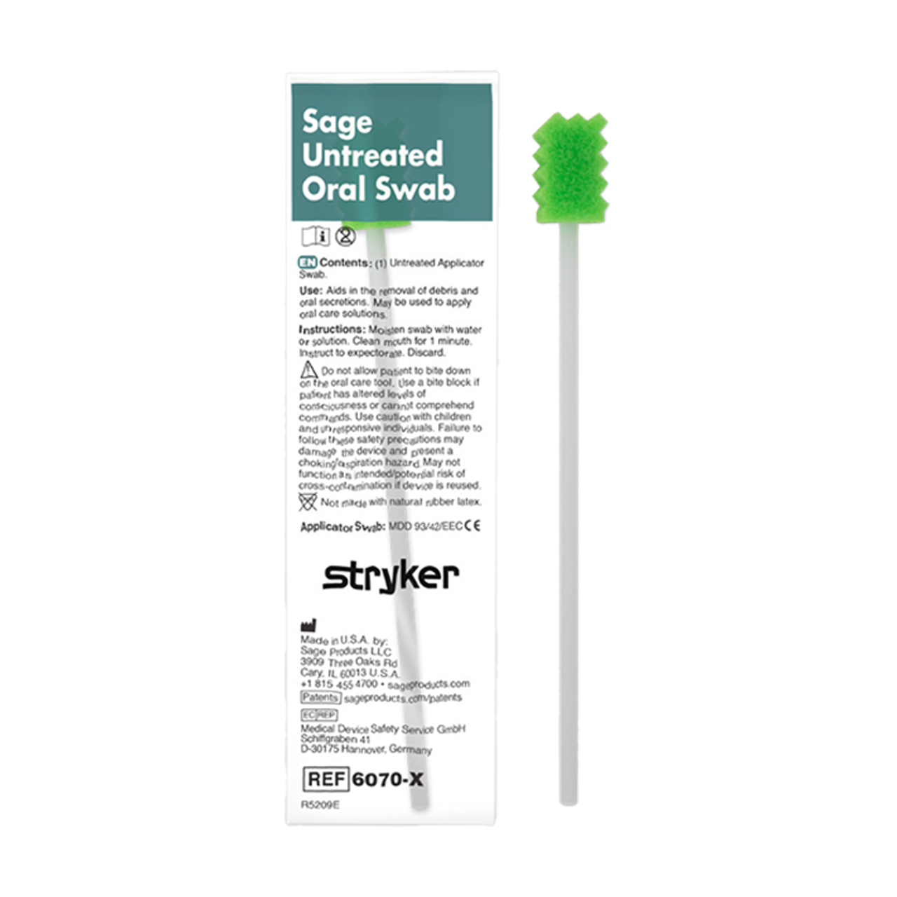 Sage Untreated Oral Swab