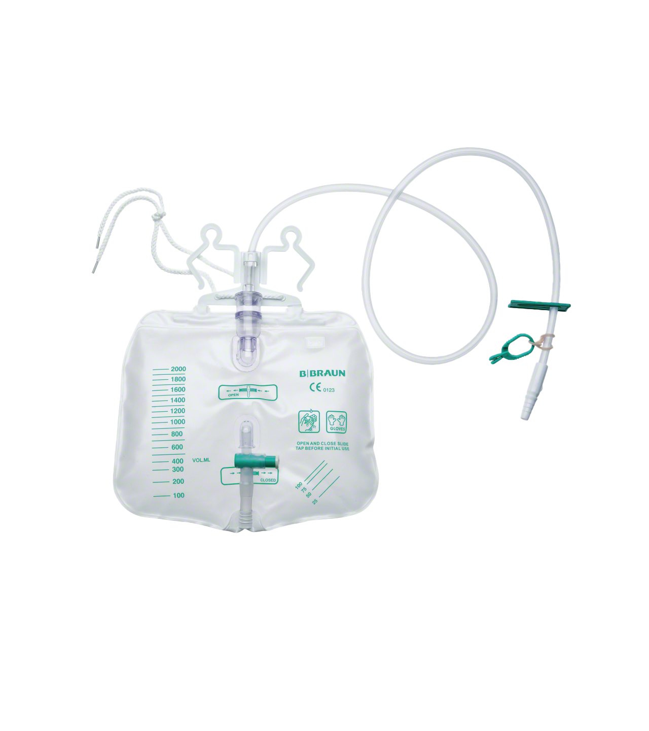 Ureofix 112 Plus 2000ml ,110cm Urine Drainage Bag With Gloves, Sterile