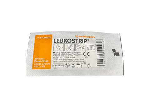 Leukostrip Tiras de Sutura Cutanea Estéril 4x38 Mm 8uds