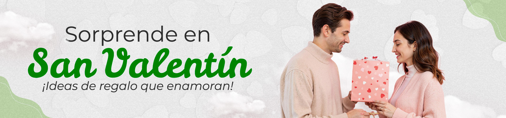 Sorprende en San Valentín