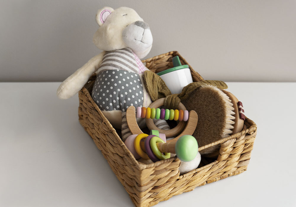 Cestas personalizadas en Farmacia Delgado Casas en  Torre de Juan Abad, Ciudad Real