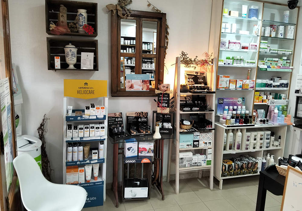 Productos de la farmacia Delgado Casas en Torre de Juan Abad, Ciudad Real