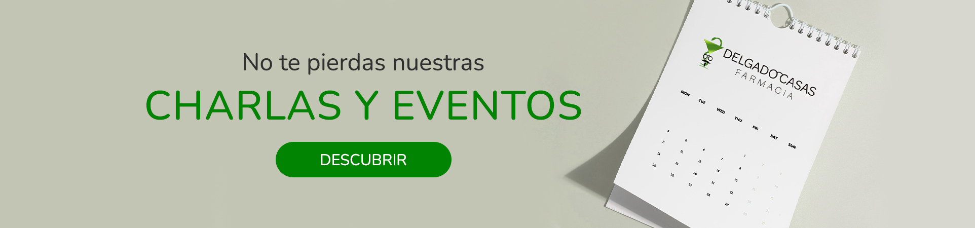 Charlas y eventos en Farmacia Delgado Casas en Torre de Juan Abad, Ciudad Real