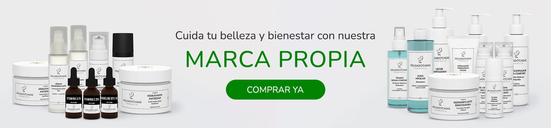 Marca propia en Farmacia Delgado Casas en Torre de Juan Abad, Ciudad Real