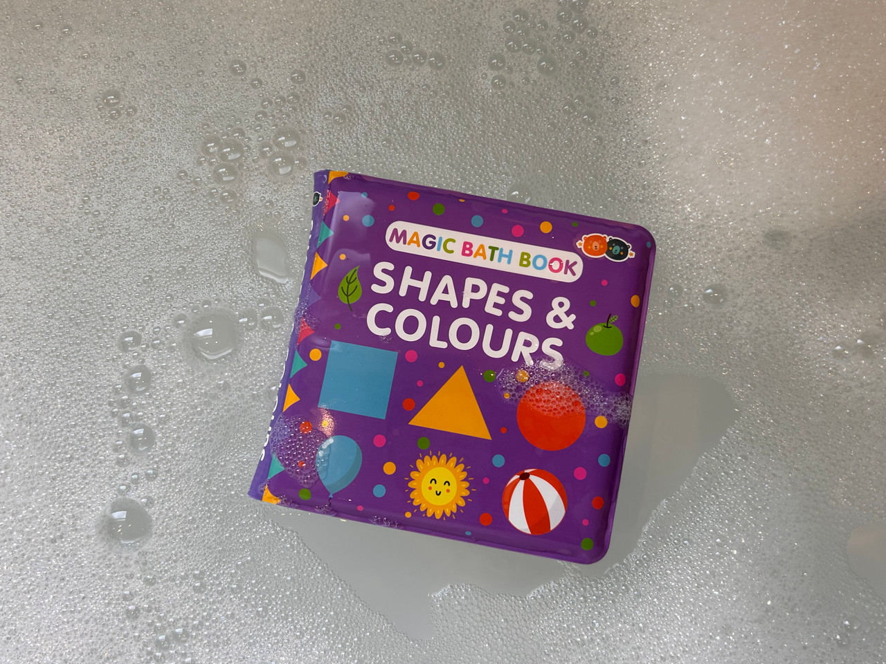 Reer MyHappyBath Libro Da Bagno Magico - Cambia Colore Con L'Acqua, Con Suono, Multicolore - Foto 10