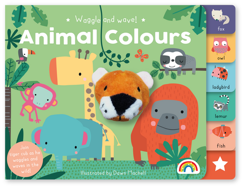 WAGGLE & WAVE - ANIMAL COLOURS!