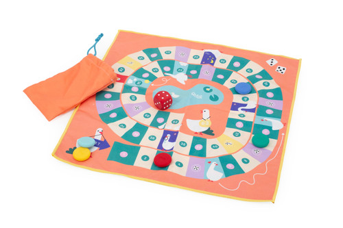 TRAVEL GAMES - SNAKES & LADDERS / GAME OF THE GOOSE