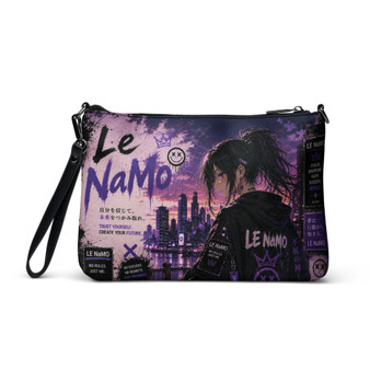 Le NaMo Violet Empire Rising Crossbody Bag