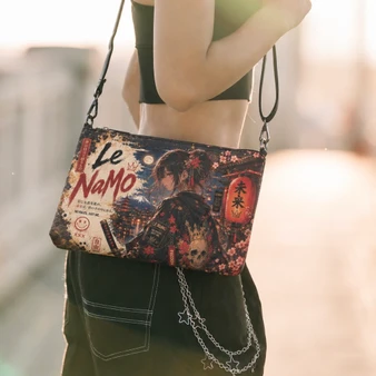 Le NaMo Crimson Lantern Dynasty Crossbody Bag