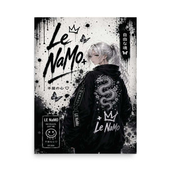 Le NaMo Silver Dragon Resolve Poster