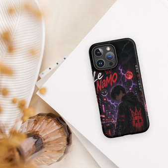 Le NaMo Violet Thunder Rebellion Tough Case for iPhone