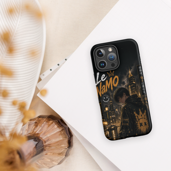 Le NaMo Golden Empire Rising Tough Case for iPhone