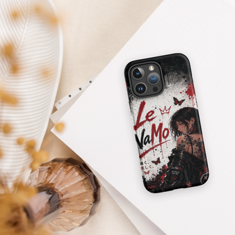 Le NaMo Crimson Rose Rebellion Tough Case for iPhone