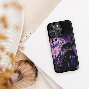 Le NaMo Violet Empire Rising Tough Case for iPhone
