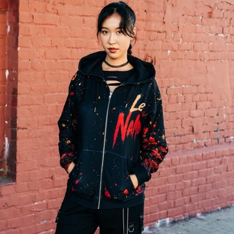 Le NaMo Crimson Lantern Dynasty Hoodie