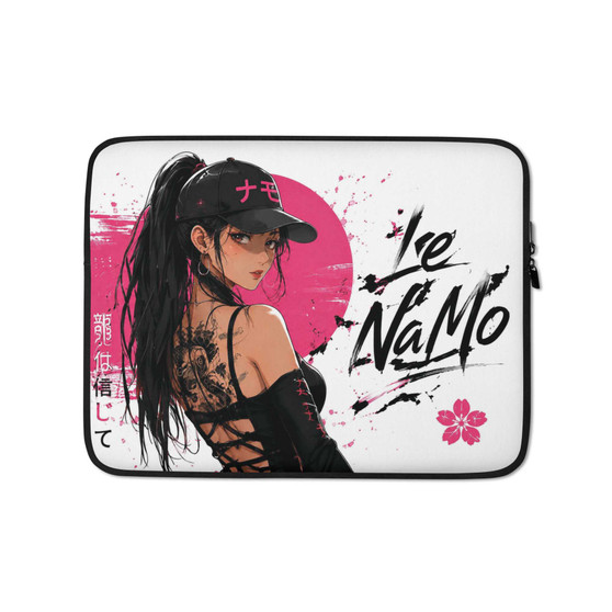 Le NaMo Tokyo Ink Rebel Laptop Sleeve