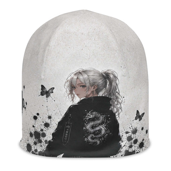 Le NaMo Silver Dragon Resolve All-Over Print Beanie