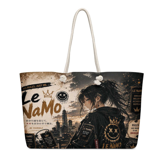 Le NaMo Golden Hour Hustle Oversized Weekender Bag
