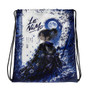 Le NaMo Moonlit Sapphire Dream Drawstring Bag