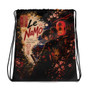 Le NaMo Crimson Lantern Dynasty Drawstring Bag