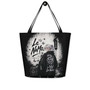 Le NaMo Silver Dragon Resolve All-Over Print Large Tote Bag