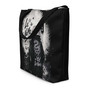 Le NaMo Silver Dragon Resolve All-Over Print Large Tote Bag