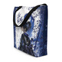 Le NaMo Moonlit Sapphire Dream All-Over Print Large Tote Bag