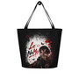 Le NaMo Crimson Rose Rebellion All-Over Print Large Tote Bag