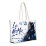 Le NaMo Blue Butterfly Serenity Oversized Weekender Bag