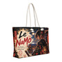 Le NaMo Crimson Lantern Dynasty Oversized Weekender Bag