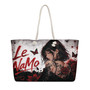 Le NaMo Crimson Rose Rebellion Oversized Weekender Bag