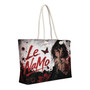 Le NaMo Crimson Rose Rebellion Oversized Weekender Bag