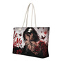 Le NaMo Crimson Rose Rebellion Oversized Weekender Bag