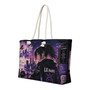 Le NaMo Violet Empire Rising Oversized Weekender Bag