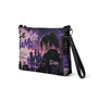 Le NaMo Violet Empire Rising Crossbody Bag