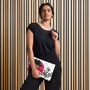 Le NaMo Tokyo Ink Rebel Crossbody Bag