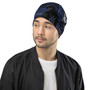 Le NaMo Sapphire Harbor Phantom All-Over Print Beanie